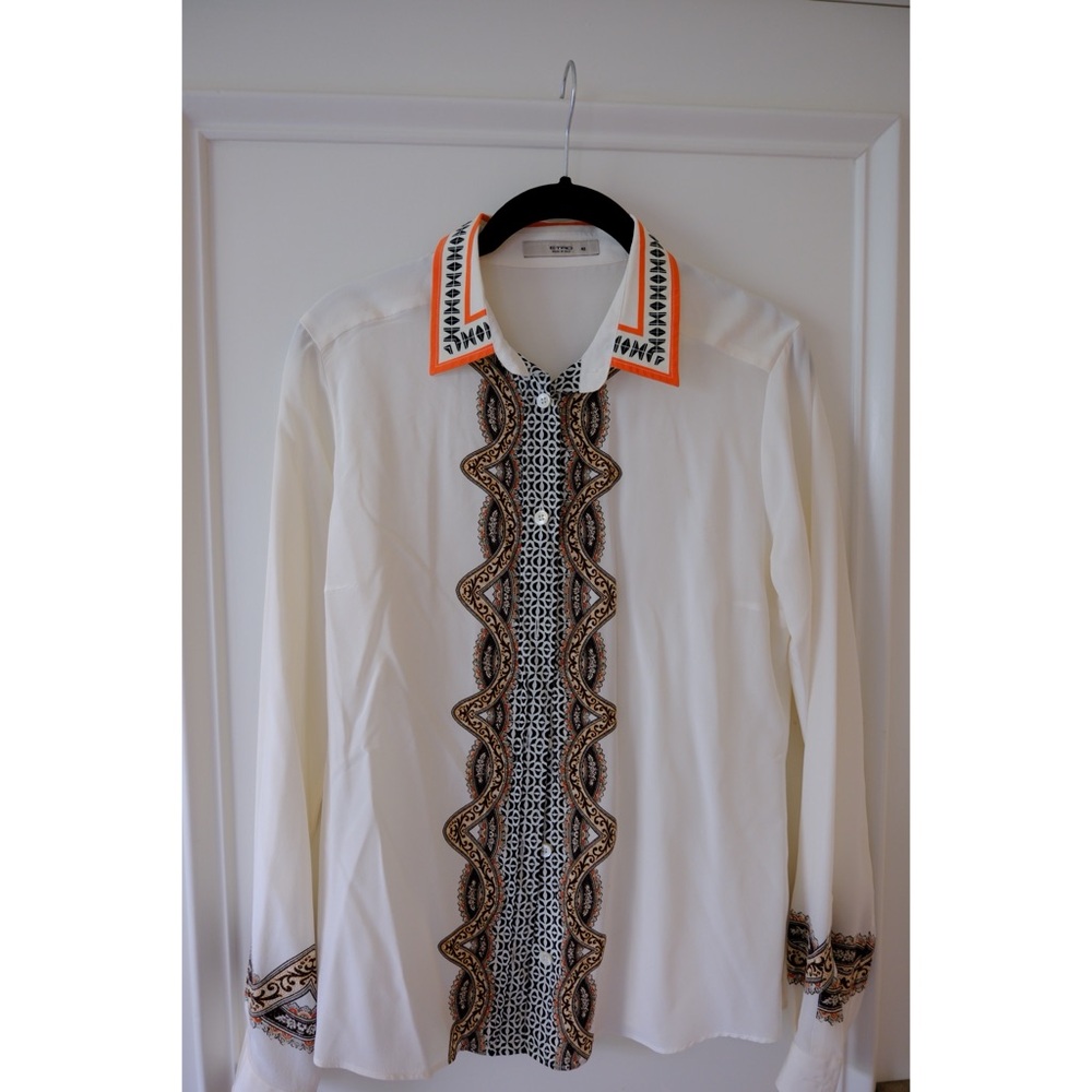 Etro Silk Collared Button Down Blouse - image 2